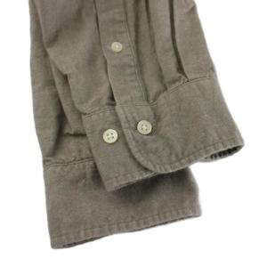 Mountain Research シャツ L グレー 長袖 ボタンダウン 刺繍 MTR-3799 /GG