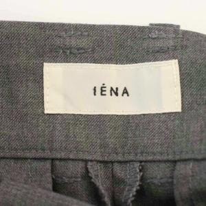 IENA 23AW タックストレートパンツ スラックス 36 グレー 23030900939030 /G