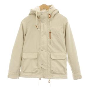 ボアライナーマウンテンパーカー 上着 S ベージュ フード付き 長袖 ポケット付き 1625-699-4648