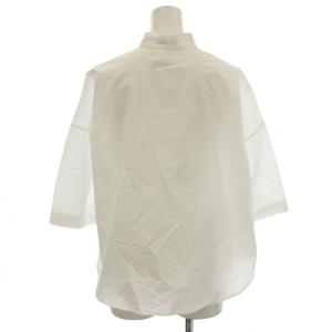 VERMEIL par iena 24AW タイブラウス 半袖 シャツ ブラウス F 白 ホワイト 24051938803030 /G