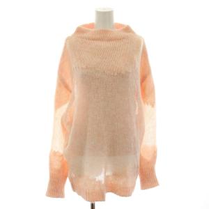 2点セット アンドモヘヤウェーブラインニットトップ UND MOHAIR WAVE LINE KNIT