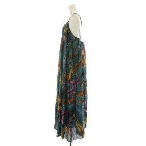 Ameri VINTAGE メディインディアンプールマーブルドレス MEDI INDIAN POOL MARBLE DRESS キャミワンピース