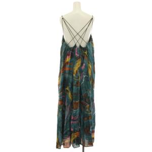 Ameri VINTAGE メディインディアンプールマーブルドレス MEDI INDIAN POOL MARBLE DRESS キャミワンピース