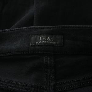 POLO RALPH LAUREN デニム ジーンズ 26S 黒 無地 スキニーフィット 211671435002 /JP