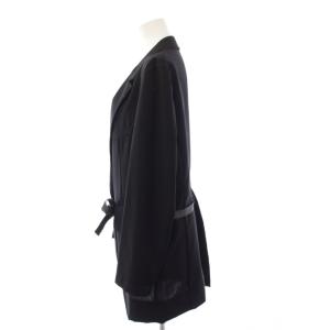 MM6 Maison Margiela マルタンマルジェラ テーラードジャケット シングル 38 黒 ブラック 52BN000737383 /YT