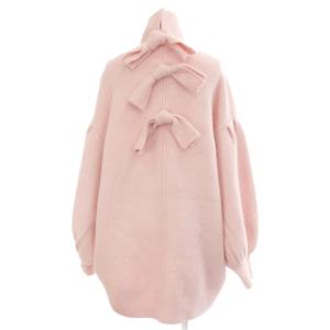 Chesty Northern ニット セーター ウール F ピンク 長袖 バルーンスリーブ 24N103 /GP