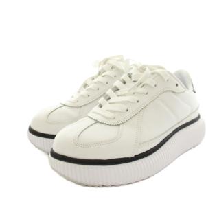 Onitsuka Tiger デレシティ DELECITY スニーカー シューズ レザー 24.5cm 白 ホワイト 黒 ブラック 1183B873