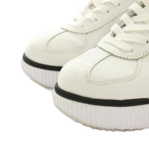 Onitsuka Tiger デレシティ DELECITY スニーカー シューズ レザー 24.5cm 白 ホワイト 黒 ブラック 1183B873