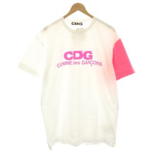 シーディージー  CDG タグ付き AD2021 Tシャツ カットソー 半袖 XXL 白 ホワイト SZ-T051