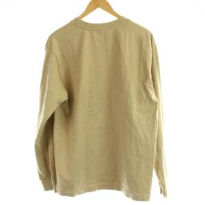 LACOSTE Tシャツ ロンT  M ベージュ ロゴ 長袖 /GP