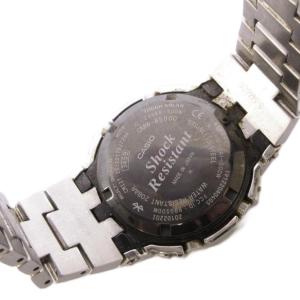 CASIO G-SHOCK フルメタル 腕時計 デジタル ソーラー 電波 シルバーカラー GMW-B5000D-1JF