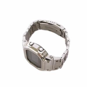 CASIO G-SHOCK フルメタル 腕時計 デジタル ソーラー 電波 シルバーカラー GMW-B5000D-1JF