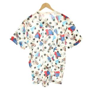 PLAY Comme des Garçons × FROZEN タグ付き クリスマス限定 アナと雪の女王 ライン ハートTシャツ カットソー 半袖 L