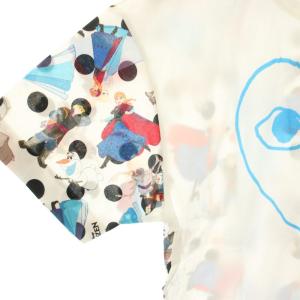 PLAY Comme des Garçons × FROZEN タグ付き クリスマス限定 アナと雪の女王 ライン ハートTシャツ カットソー 半袖 L