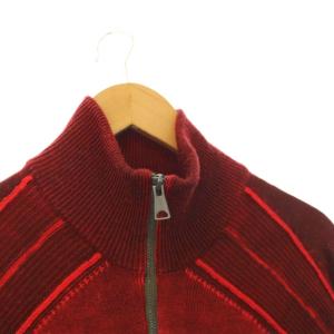 DIESEL 23AW K-IRINI ドライバーズニット カーディガン S レッド