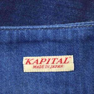 KAPITAL デニム ワンピース ロング S インディゴ ネイビー K1809OP018 /G