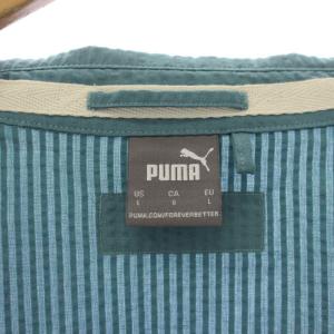 PUMA マンチェスター・シティ NG オーバーシャツ 長袖 L 水色 778214-08 /BM