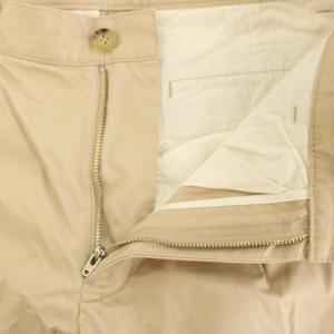 BEAMS+ 25SS 1 Pleat 80/3 Twill チノパンツ タック S ベージュ 38-23-0111-874