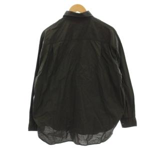Framework 25SS コットンレギュラーカラーシャツ 長袖 F 黒 ブラック 25050220311020 /G