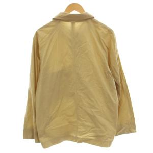 MHL. 24AW  WASHED DRY COTTON POPLIN ステンカラー シャツジャケット S ベージュ