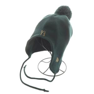 × ニューエラ NEW ERA EAR FLAP POM-PON KNIT ヨウジヤマモト ニット帽 ニットキャップ