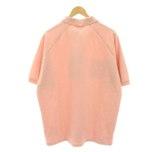 MUNSINGWEAR × BEAMS PLUS タグ付き ポロシャツ カットソー 半袖 ゴルフウェア XL ピンク MLMVJA10FS