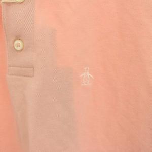 MUNSINGWEAR × BEAMS PLUS タグ付き ポロシャツ カットソー 半袖 ゴルフウェア XL ピンク MLMVJA10FS