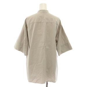 AURALEE セットアップ 上下 ウォッシュドフィンクスリップストップシャンブレーハーフスリーブシャツ WASHED
