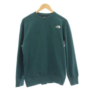 スウェット トレーナー ロゴ 長袖 L 緑 グリーン NT62335X /G