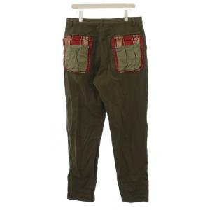 COMME des GARCONS HOMME PLUS AD2009 10SS パンツ ジップフライ M カーキ PE-P037 /BM
