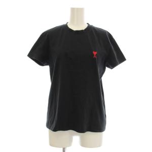 Tシャツ F 黒 ブラック ロゴ刺繍 半袖 /GP