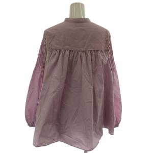 UNITED ARROWS シャツ ブラウス ピンク 長袖 切り替えデザイン 1521-162-1441 /GG