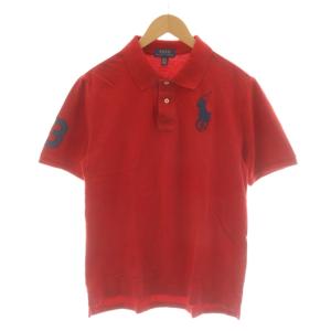 ポロシャツ XL/TG 赤 レッド ビッグポニー 半袖 0200014767 /RR