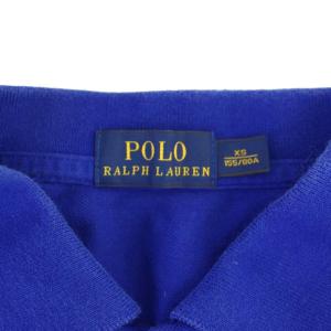 POLO RALPH LAUREN ポロシャツ 半袖 ロゴ刺繍 XS ネイビー /BM