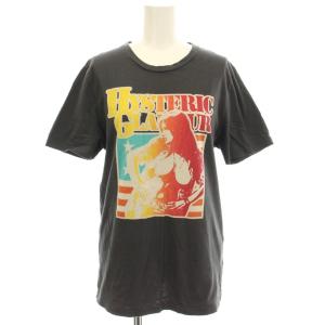 Tシャツ バックプリント 半袖 S チャコールグレー 0241CT18 /G