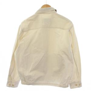 BURBERRY LONDON スイングトップ ハリントンジャケット ジップアップ M 白 BBP66-415-02 /BM