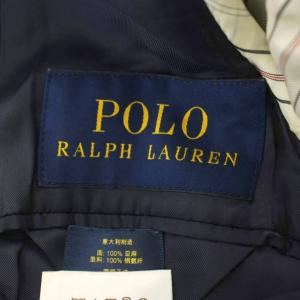 POLO RALPH LAUREN リネン テーラードジャケット 麻 背抜き ブレザー 36 ネイビー 紺 715599941001 /G
