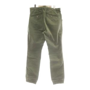 nonnative ジョガーパンツ 3 カーキ ドローストリング 裾リブ 無地 /AU