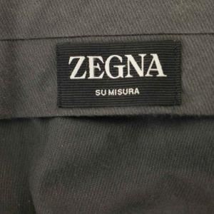 Zegna スラックス パンツ 黒 ブラック /G