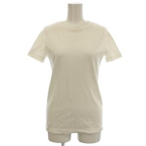 Tシャツ 半袖 カットソー 背中ジップ 0 白 ホワイト S-CS-23 /G