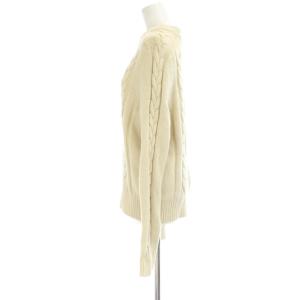 Acne Studios ニット セーター M ベージュ ケーブル編み クルーネック 長袖 /JP