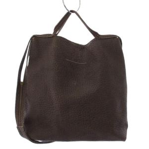 ショルダーバッグ ハンドバッグ 2WAY レザー 茶 S32WG0036 /BM