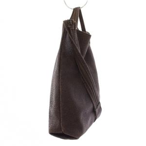 MM6 Maison Margiela ショルダーバッグ ハンドバッグ 2WAY レザー 茶 S32WG0036 /BM