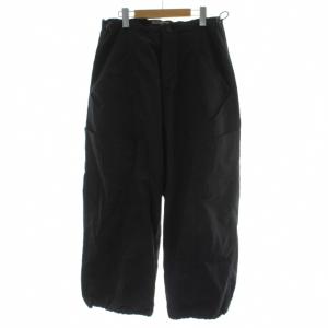 25AW エアーフォームカーゴパンツ M 黒 長ズボン 無地 フルレングス 25030600924030