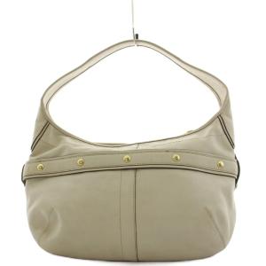 COACH エルゴ ベルテッド ホーボー ワンショルダーバッグ ハンドバッグ レザー 白 ホワイト F11261 /AN30