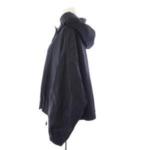 JIL SANDER コットンフーデッドジャケット ブルゾン アウター 34 紺 ネイビー JSEM420105 /YT