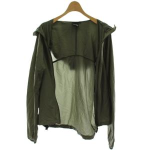 THE NORTH FACE SWALLOWTAIL HOODIE パーカー ナイロンジャケット L カーキ 長袖 フード付き ロゴ