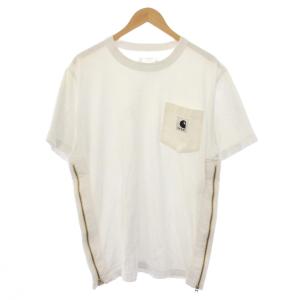× カーハート Carhartt Tシャツ カットソー 半袖 ロゴ 4 白 ホワイト 24-0725S