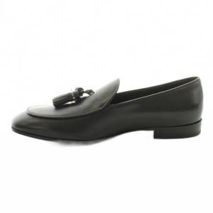 Salvatore Ferragamo ローファー タッセル 8 ブラック