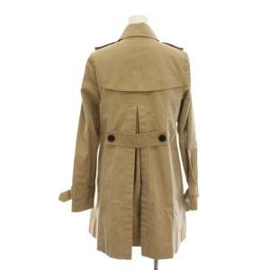 BURBERRY LONDON シングル トレンチコート 裏地チェック 40 ベージュ B1A14-730-51